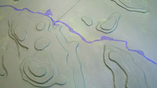 Finished River Close Up